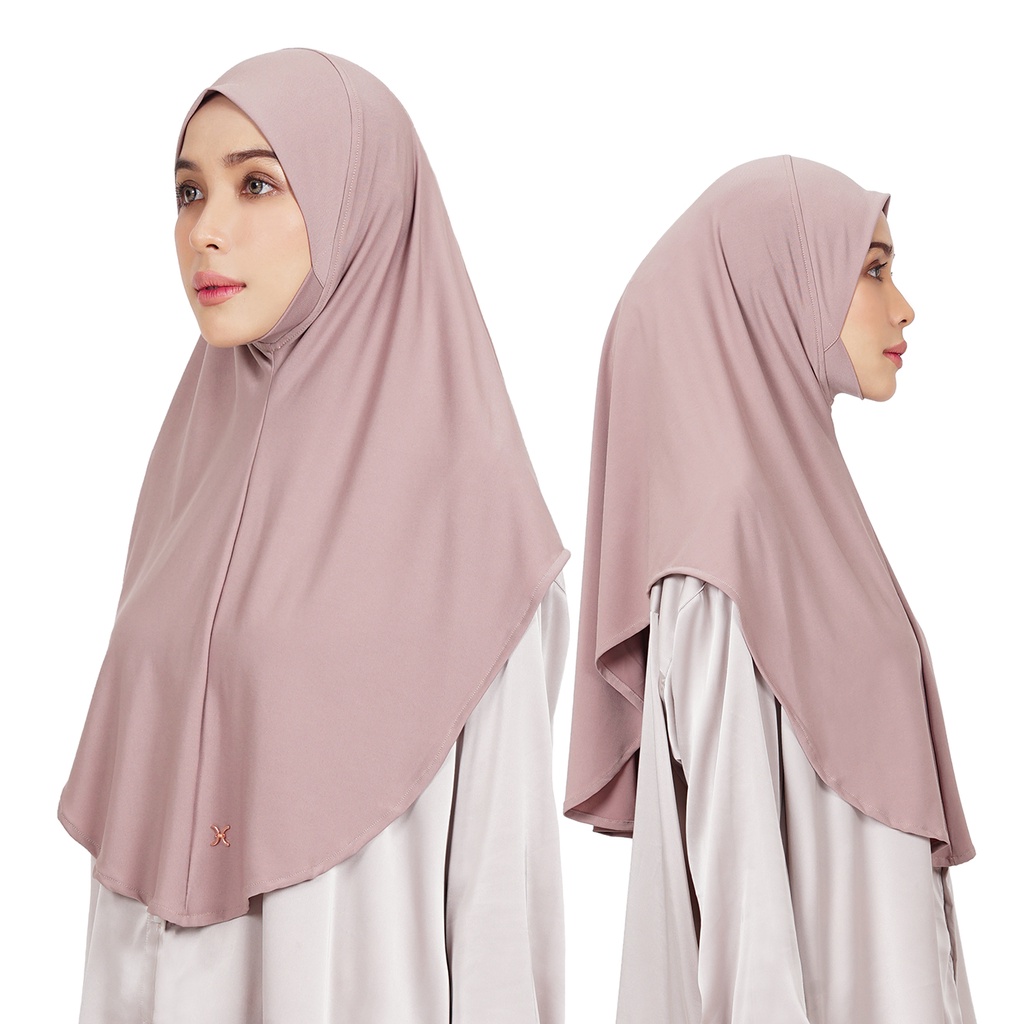 Jual Hameeda Alaia Instant Hijab Bergo Jersey Hijab Olah Raga