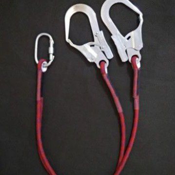 Jual SAFETY LANYARD KARMANTEL DOUBLE HOOK HAIDAR Shopee Indonesia