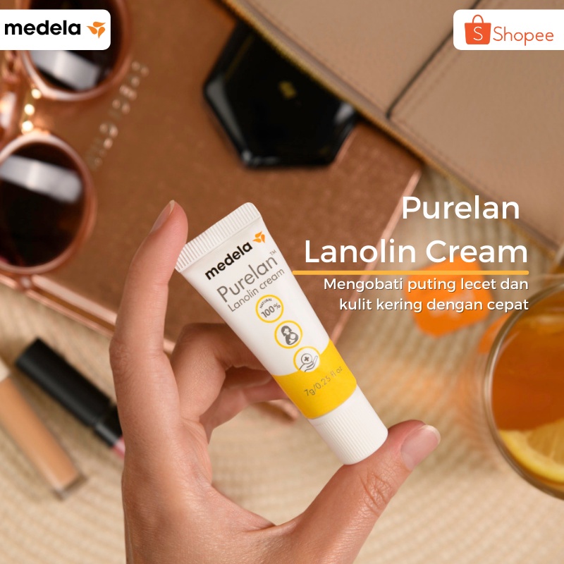 Jual Purelan Lanolin Nipple Cream Medela G Cream Puting Lecet