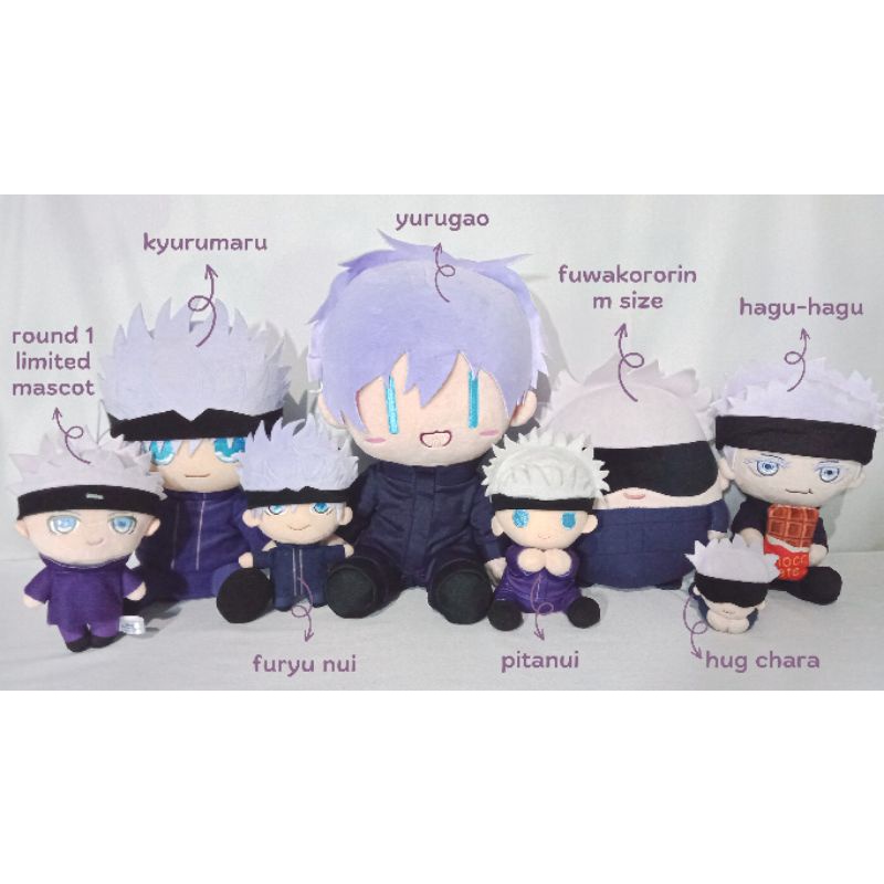 Jual Official Merch Jujutsu Kaisen Gojo Satoru Nuigurumi Plush