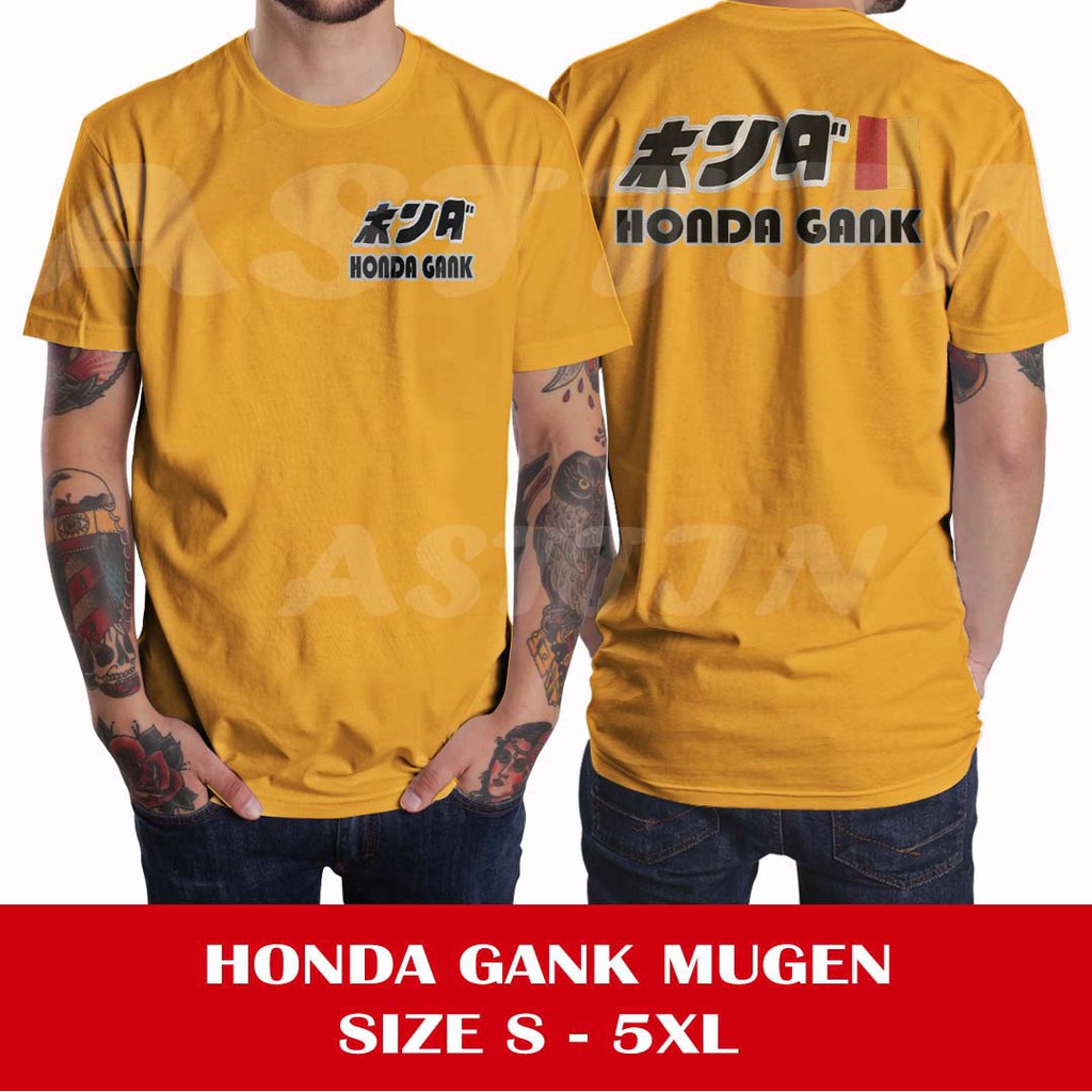 Jual Kaos Honda Gank Vol Mugen Jumbo All Size Shopee Indonesia