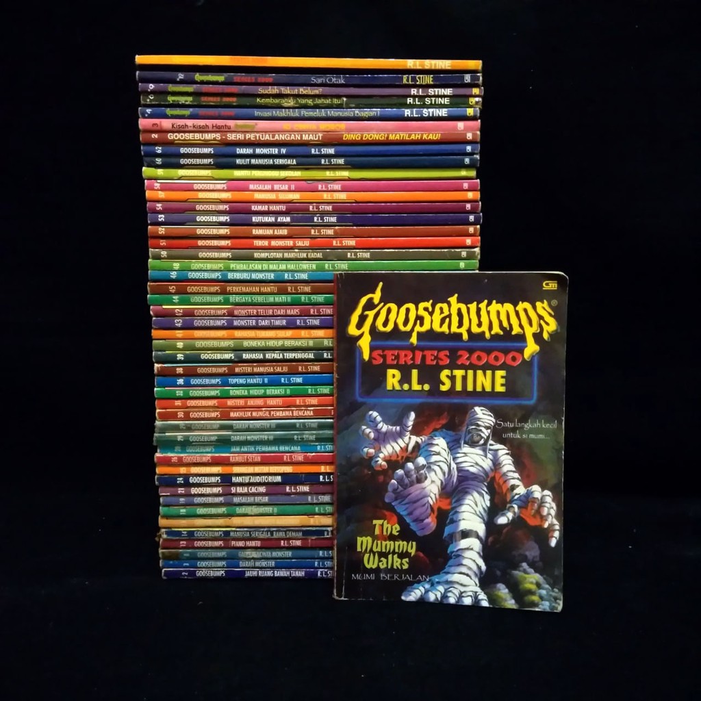 Jual Novel Cabutan Goosebumps R L Stine Shopee Indonesia