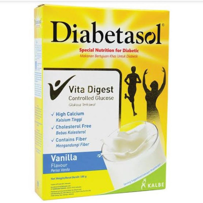 Jual Diabetasol Vita Digest Susu Untuk Diabetes G Shopee Indonesia