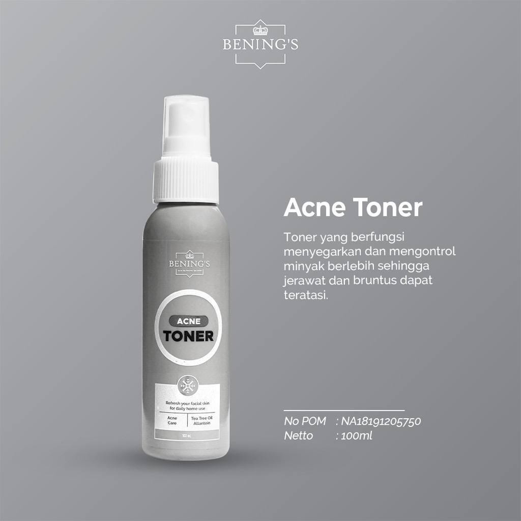 Jual Bening S Skincare ACNE TONER Original By Dr Oky Pratama