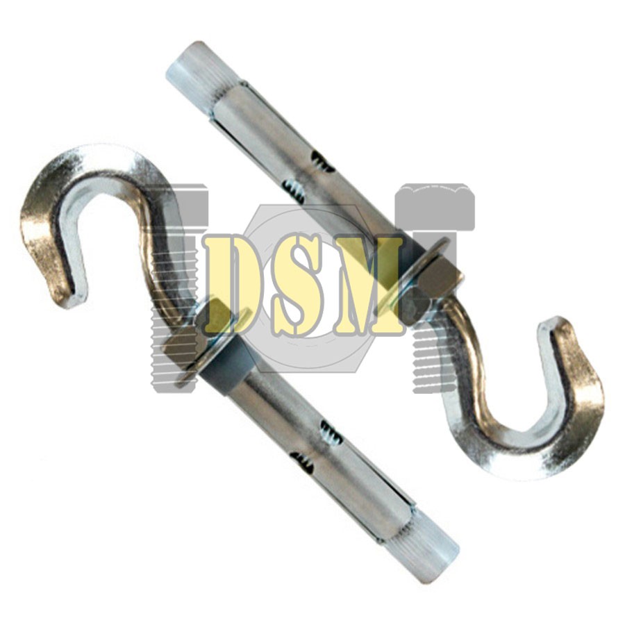 Jual Hook Dynabolt M X Gantung Pipih Hook Bolt Sleeve Anchor