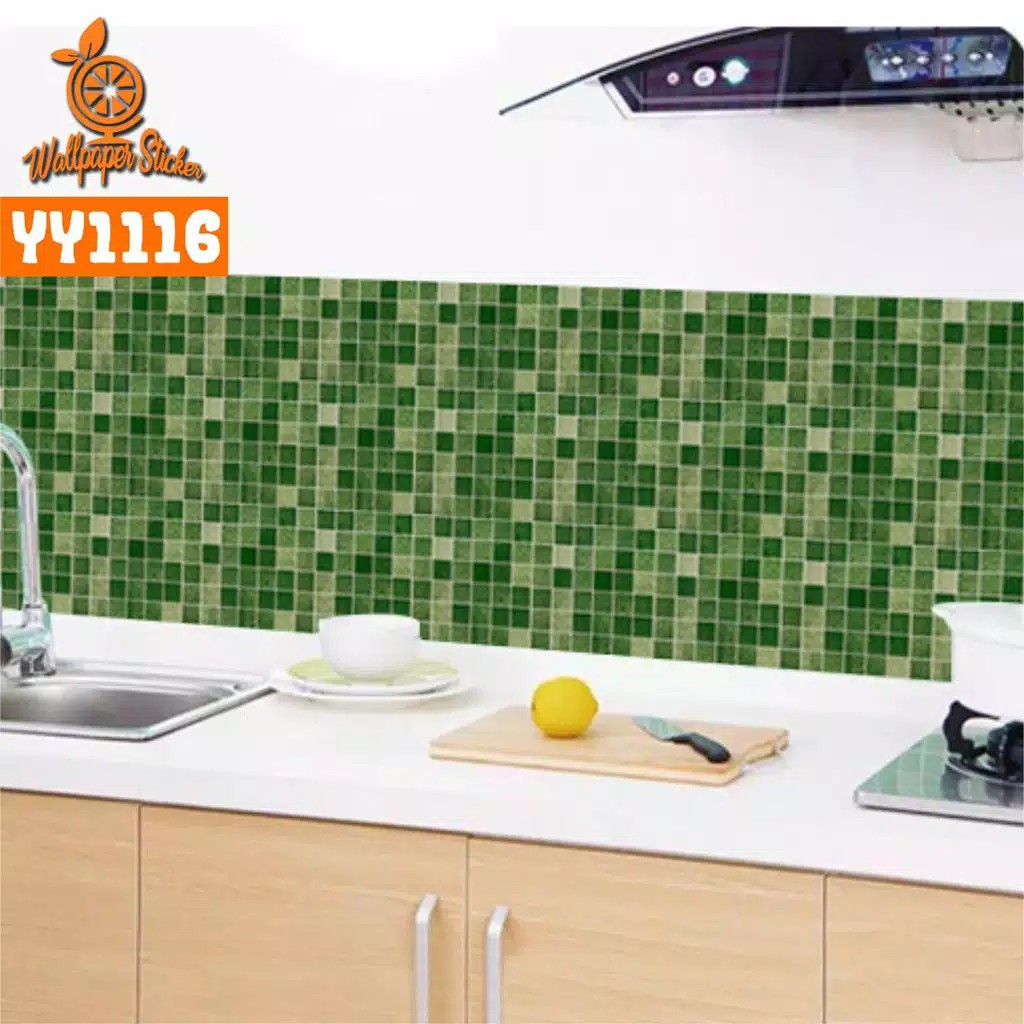 Jual COD TERMURAH WALLPAPER STIKER DAPUR Sticker Dapur Kamar