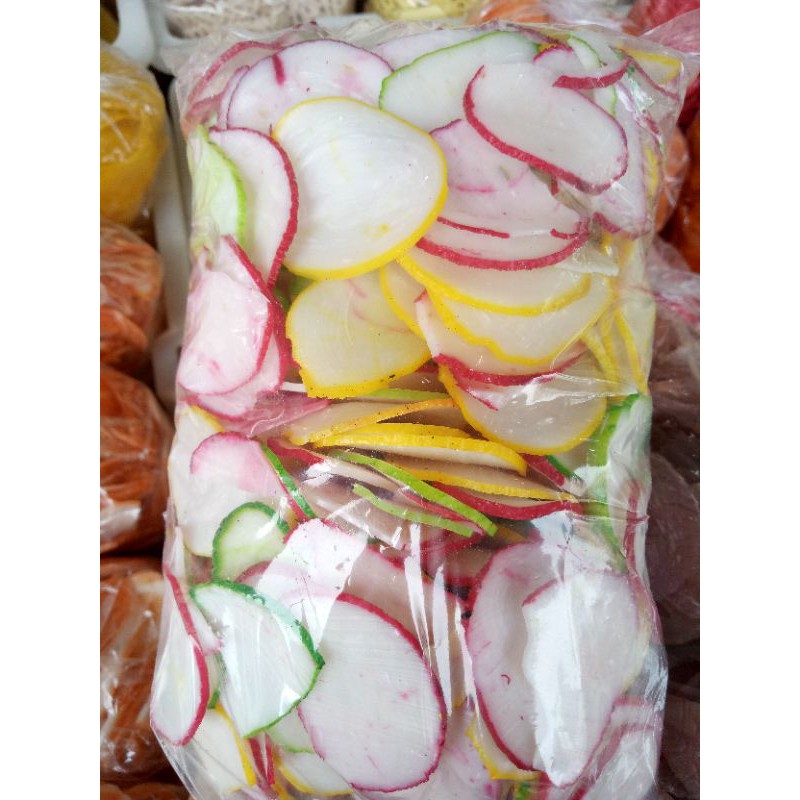 Jual Krupuk Ikan Laut Mentah Warna Warni Shopee Indonesia