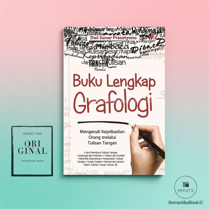 Jual Buku Lengkap Grafologi Mengenali Kepribadian Orang Melalui