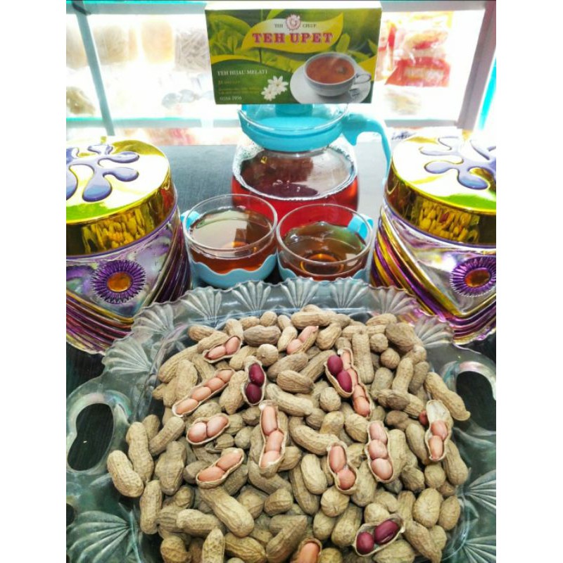 Jual Kacang Tanah Kacang Kulit Sangrai Goreng Pasir Gram Shopee