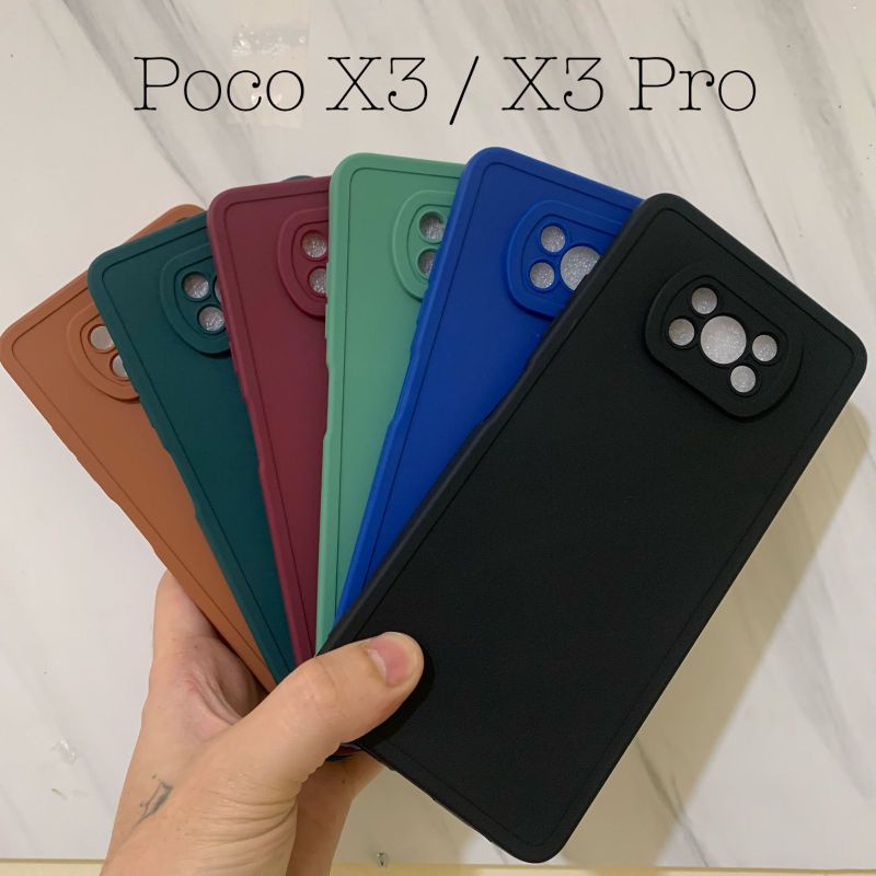 Jual Pro Camera Soft Case Full Cover Matte Case Xiaomi Poco X3 X3 PRO