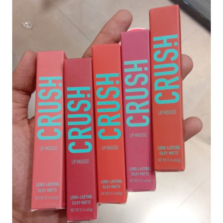 Jual Miniso Crush Lip Mousse Long Lasting Silky Matte Shopee Indonesia