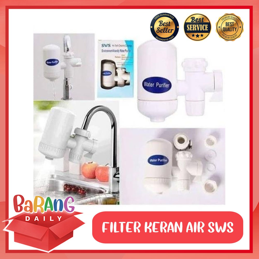 Jual Filter Saringan Penyaring Keran Air Water Purifier SWS Hi Tech