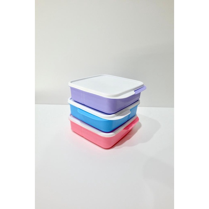 Jual DFANCCIE LB620 3 Sekat Kotak Makan Lunchbox Plastik Sekat 3