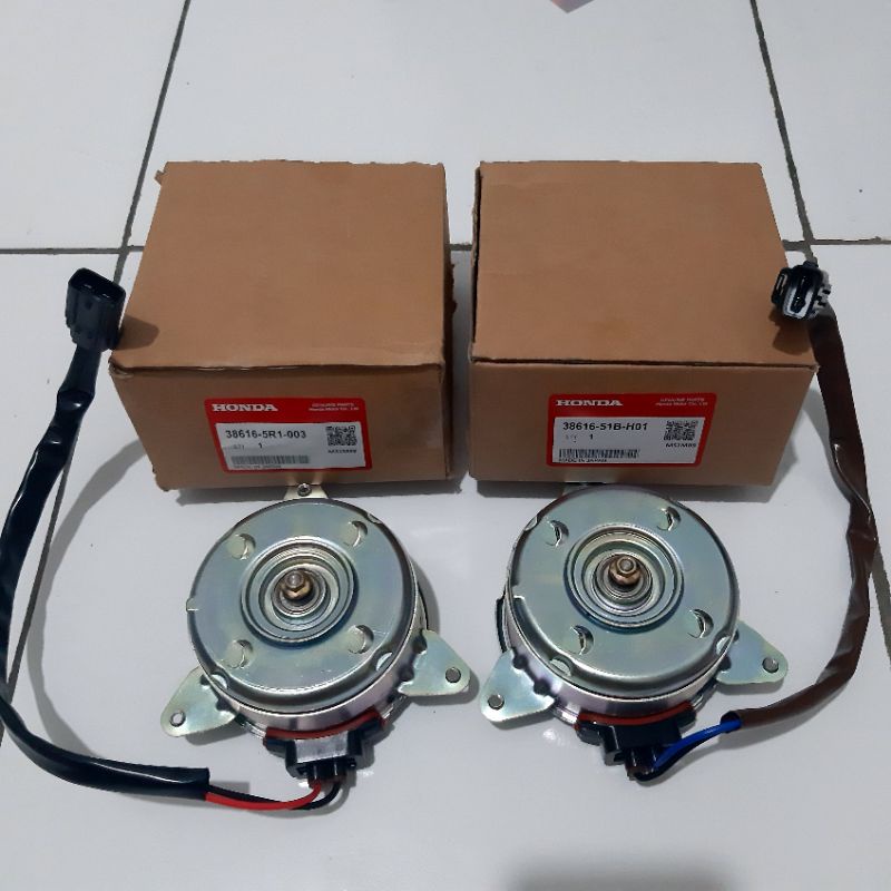 Jual MOTOR COOLING FAN SET KOMPLIT RADIATOR DAN HRV HR V ORIGINAL