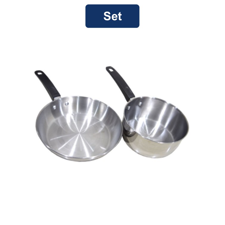 Jual Maspion Panda Set A Fry Pan Cm Sauce Pan Cm Ssp