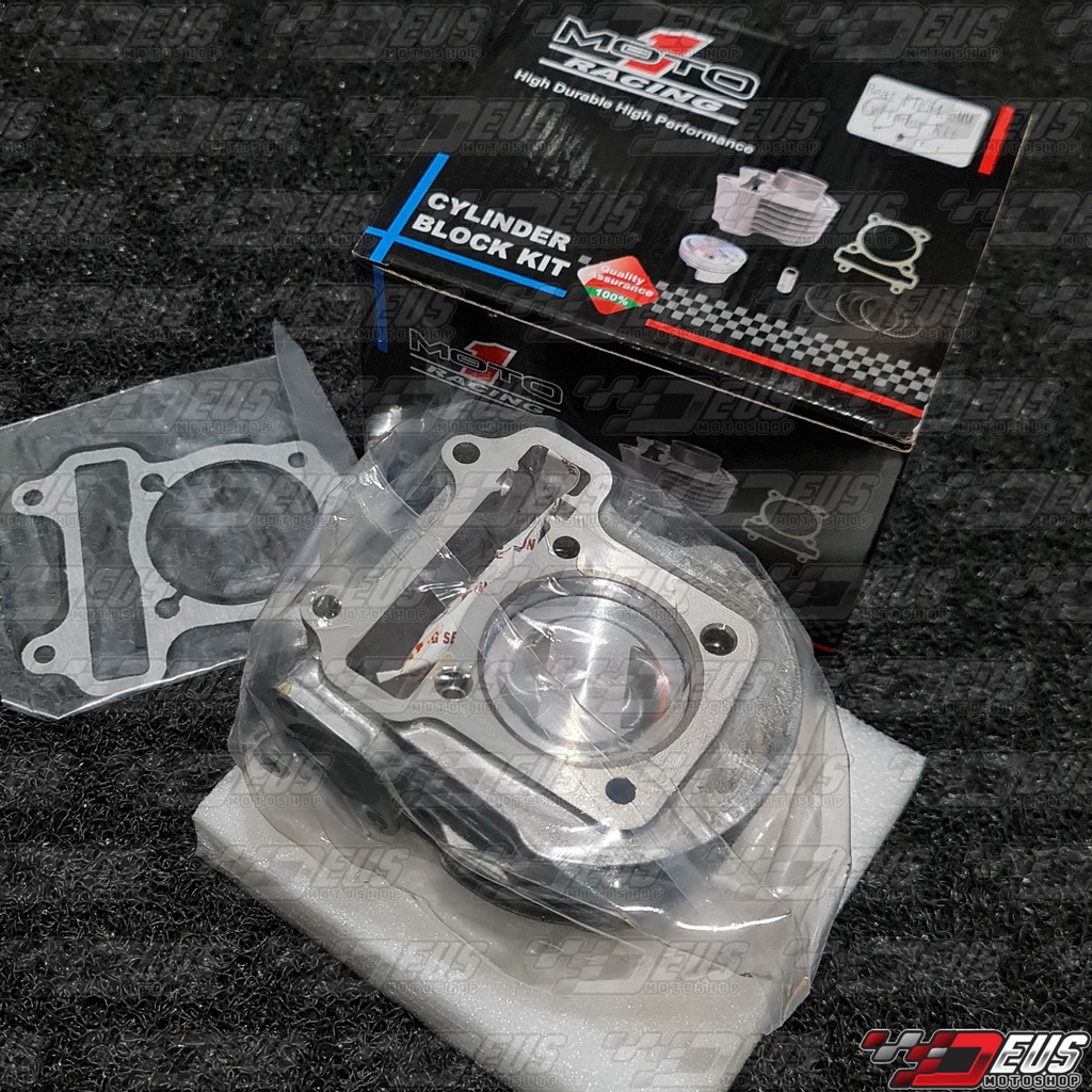 Jual Blok Bore Up Kit Moto1 Beat Scoopy Vario FI KVY 54 5mm Block Seher