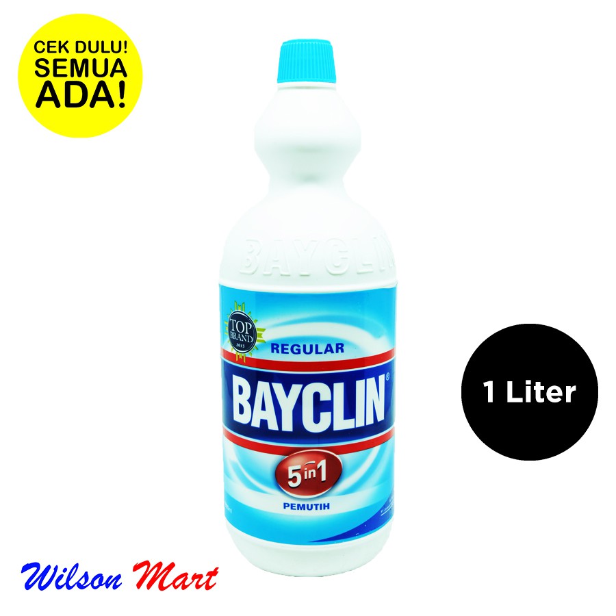 Jual Bayclin Pemutih Pakaian In Reguler Ml Liter Botol