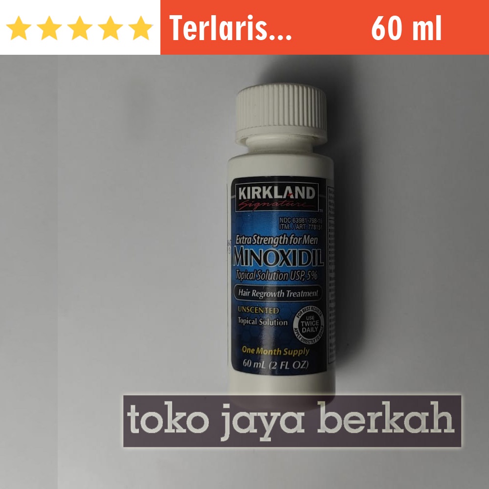 Jual Penumbuh Rambut Kirkland Minoxidil 5 60ml 1 Botol TANPA PIPET