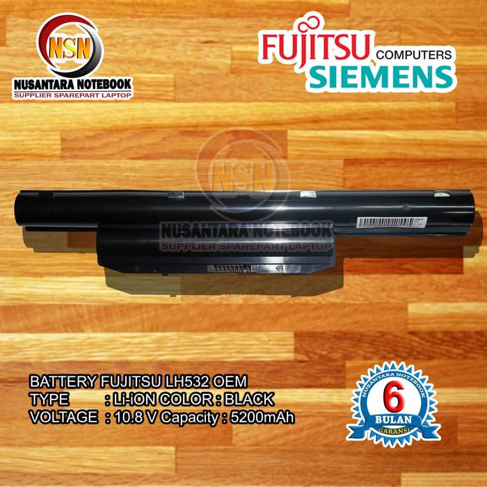 Jual Baterai Batere Battery Batre Laptop Fujitsu Lifebook Lh Lh Ap