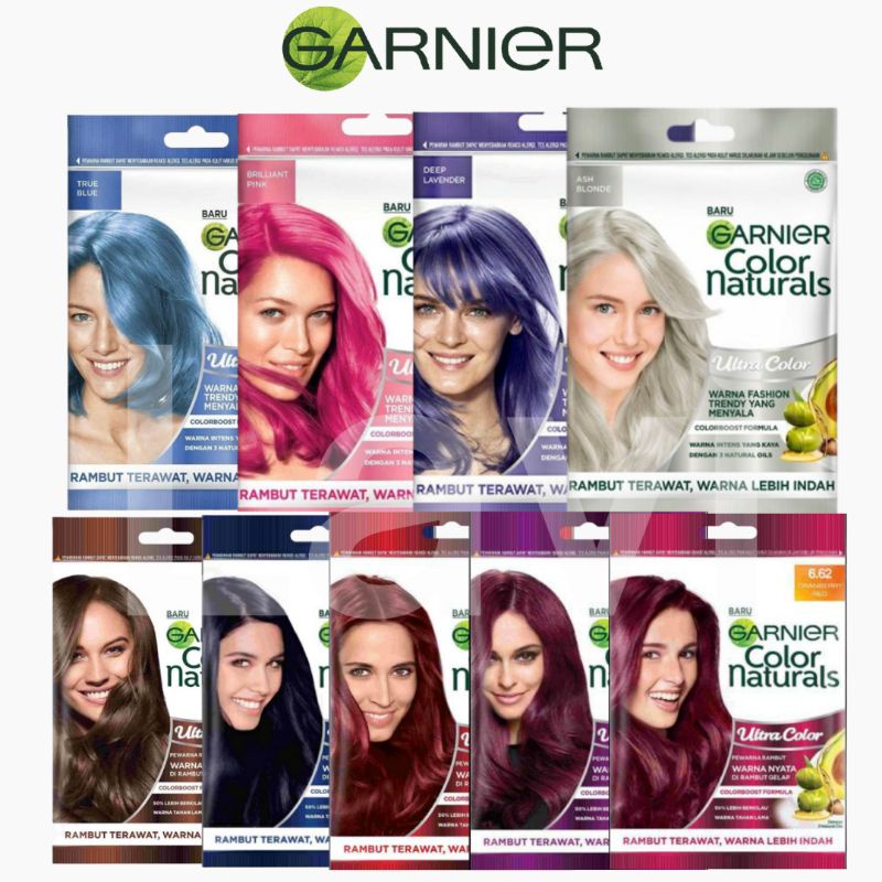 Jual Cat Rambut Garnier Natural Ultra Color Ash Blonde Golden Brown