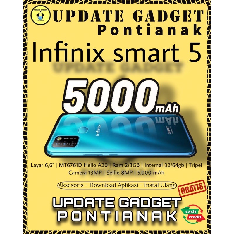 Jual Infinix Smart 5 2 32gb Garansi Resmi 1 Tahun Shopee Indonesia