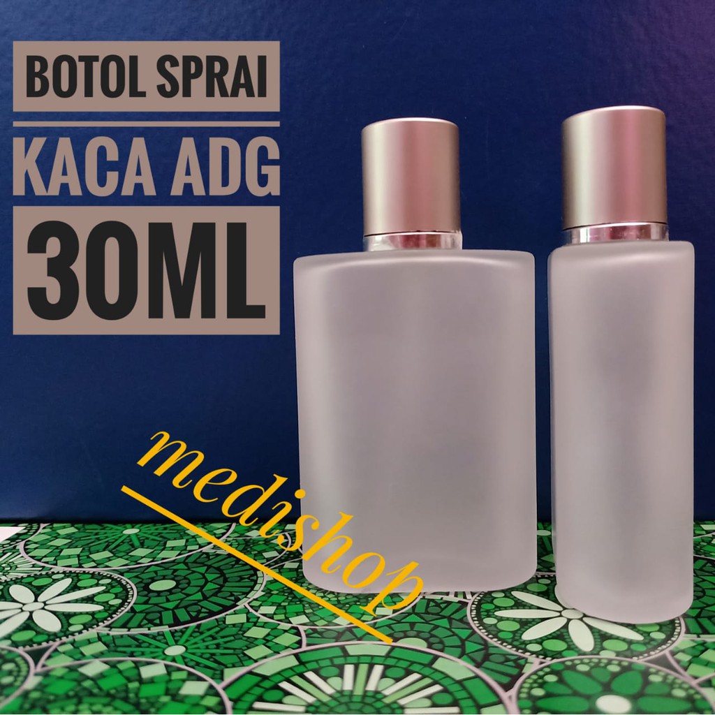 Jual Botol Parfum Spray Kaca Ml Doff Tutup Silver Aqua Di Gio