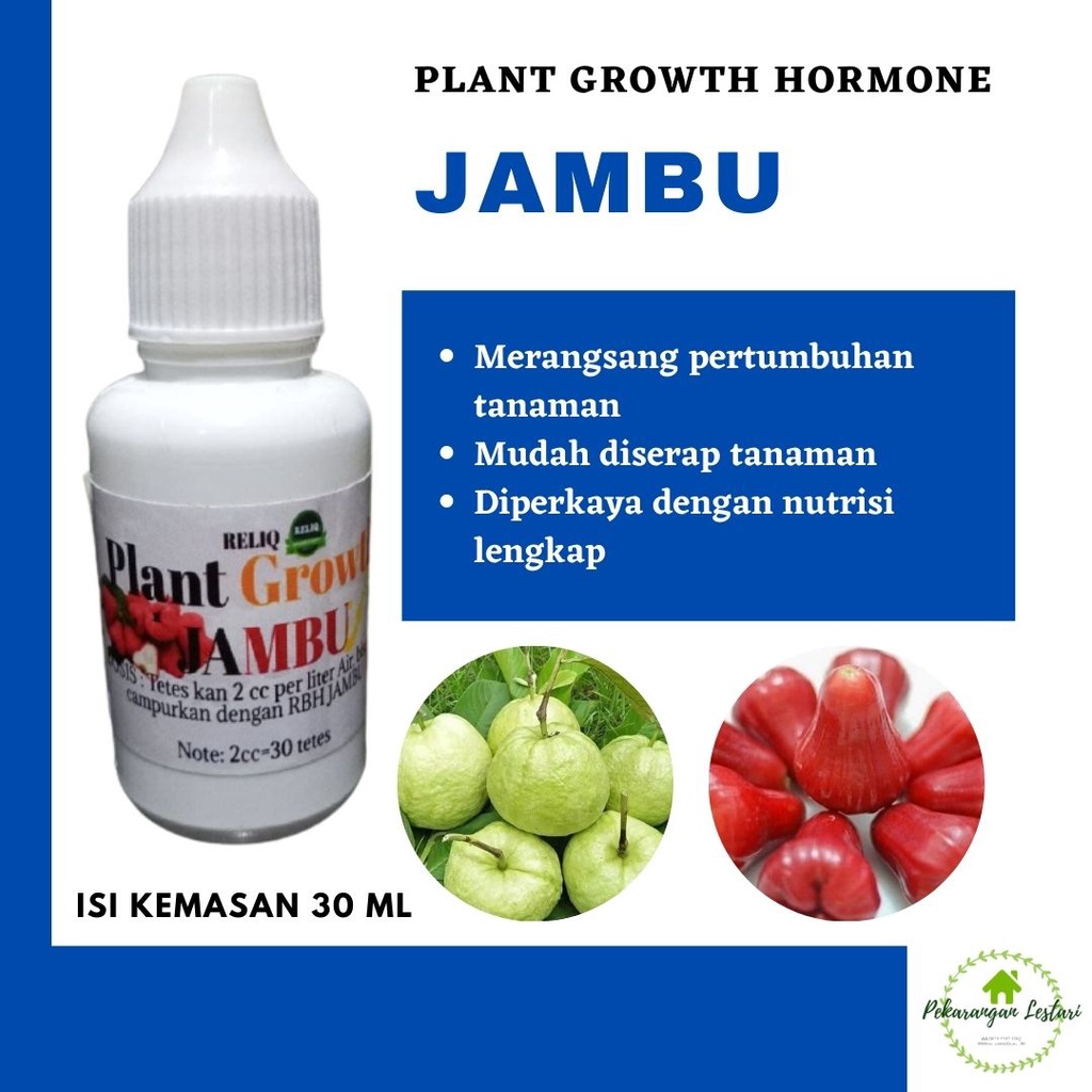 Jual Pupuk Jambu Reliq Plant Growth Jambu Ml Hormon Penguat Buah