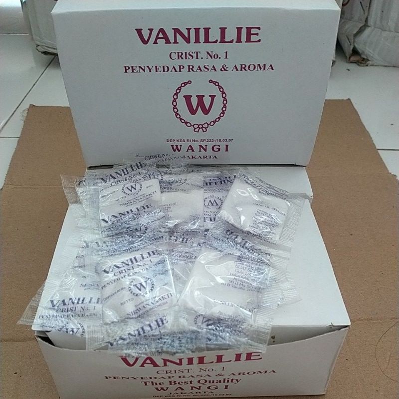 Jual Vanili Bubuk Vanillie W Sachet Isi Pcs Shopee Indonesia