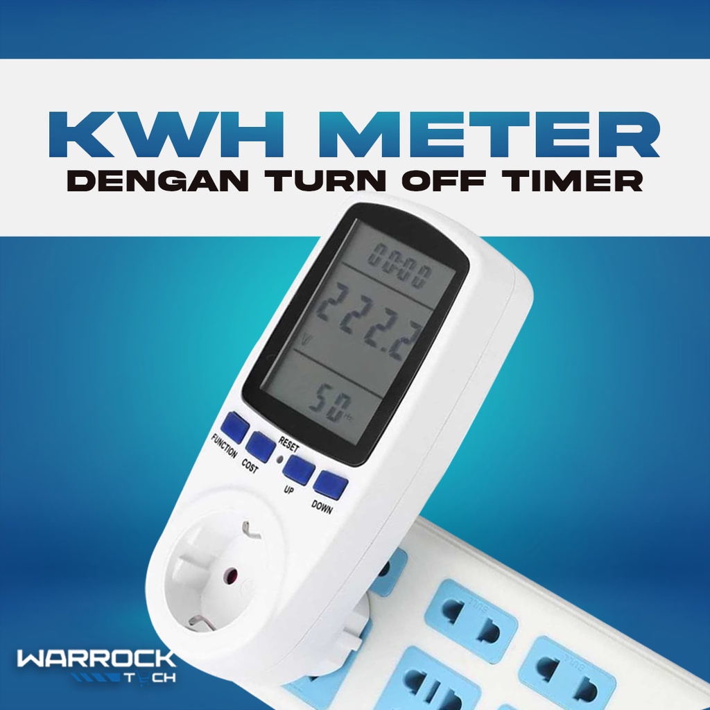 Jual Taffware Kwh Meter Power Monitor Pengukur Biaya Listrik Pln Rumah