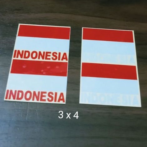 Jual STICKER BENDERA INDONESIA KOTAK ISI 2 Shopee Indonesia