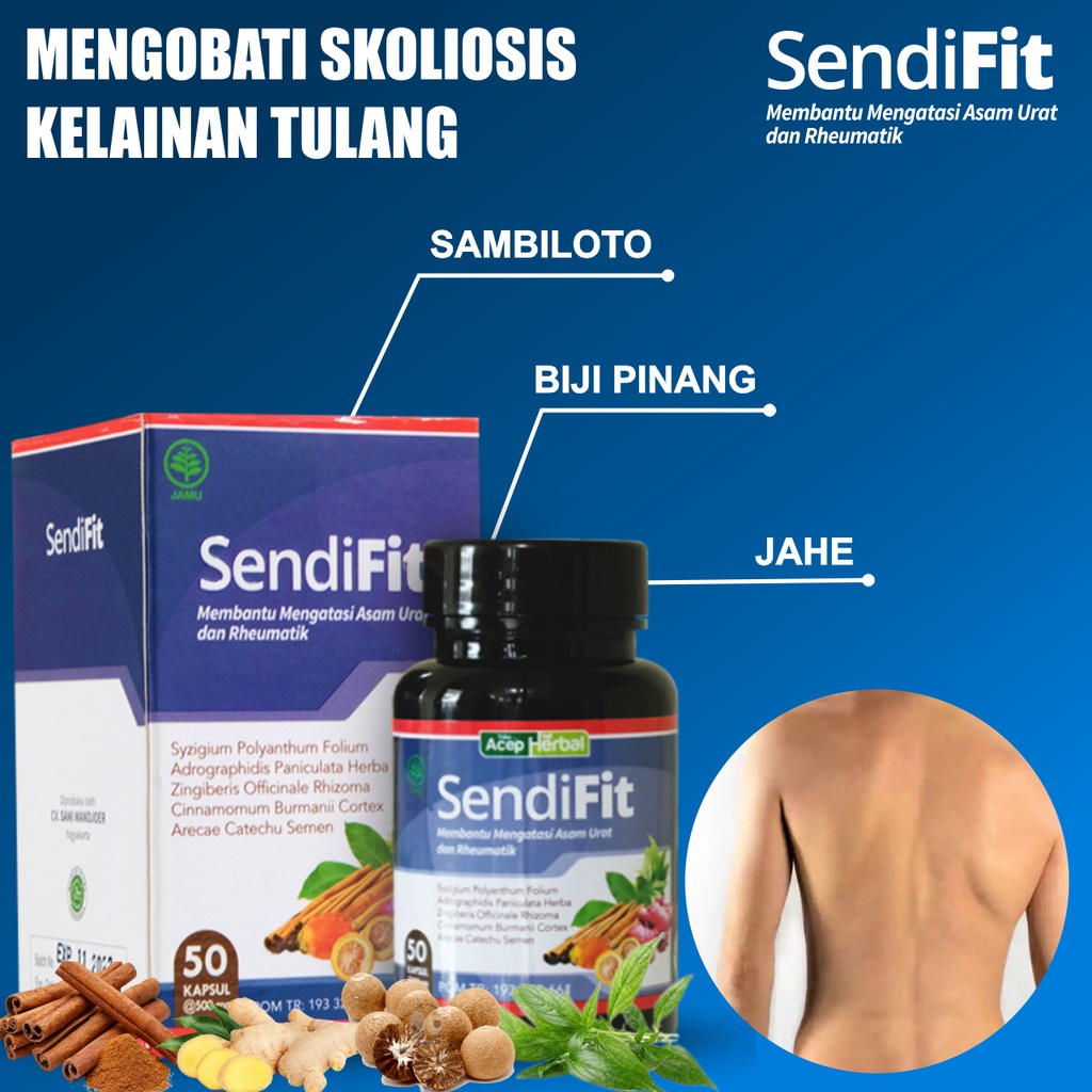 Jual Obat Skoliosis Kelainan Pada Tulang Belakang Tulang Punggung