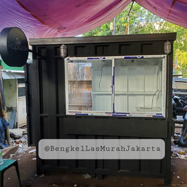 Jual Booth Container Rombong Gerobak Kontainer X X Shopee Indonesia