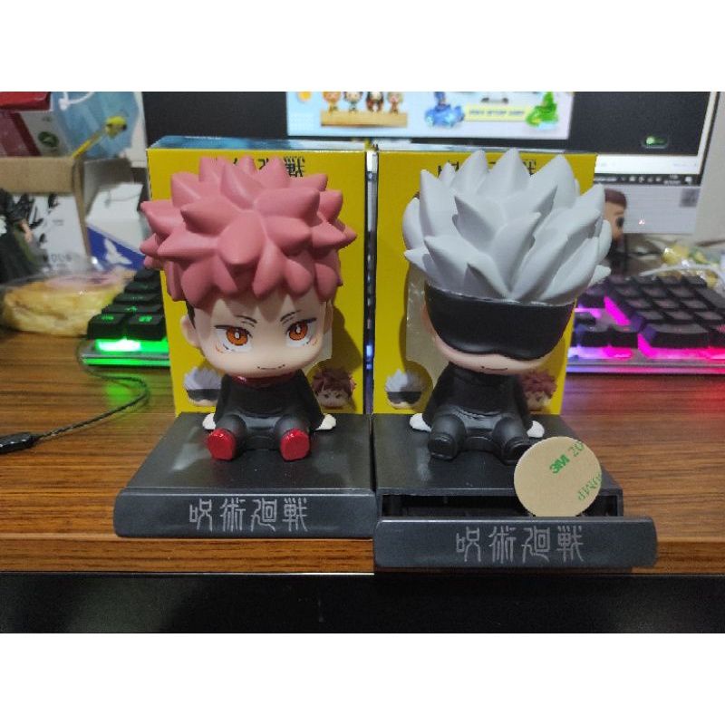 Jual Dashboard Jujutsu Kaisen Bobble Head Gojo Yuji Pajangan Kepala