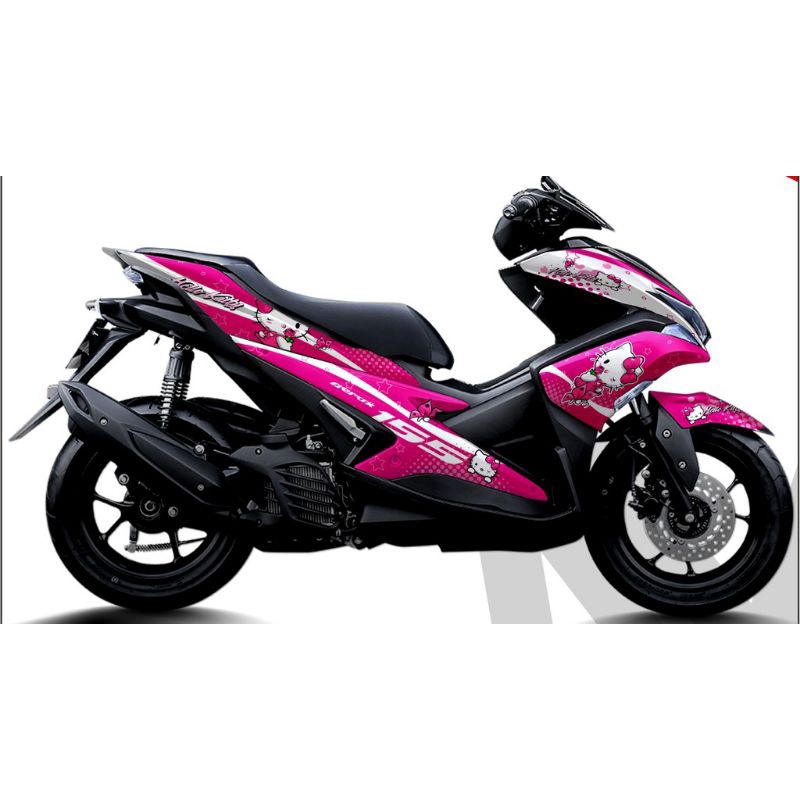 Jual Sticker Variasi Decal Variasi Untuk Motor Yamaha Aerox 155 Motif