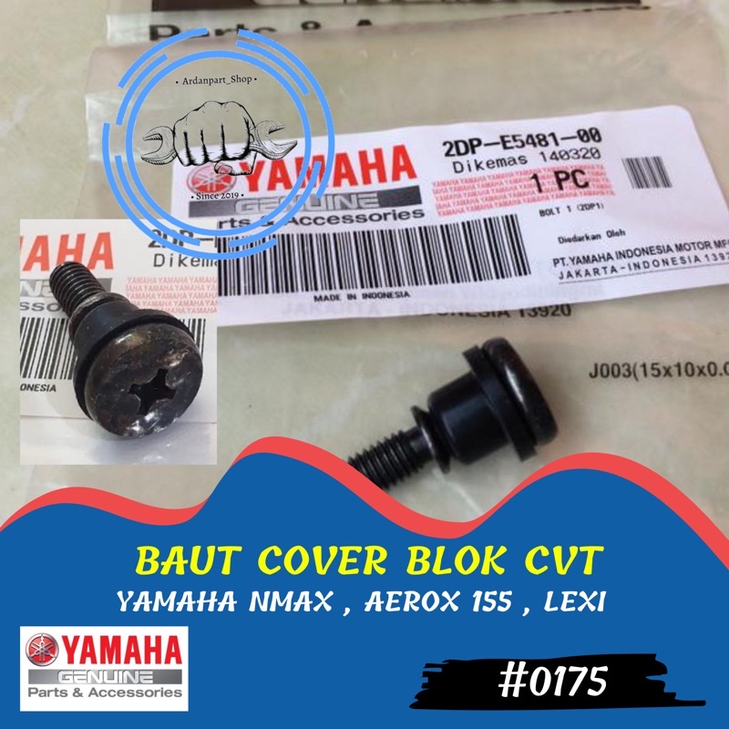 Jual BAUT COVER BLOK CVT NMAX XMAX LEXI AEROX 155 TMAX DX