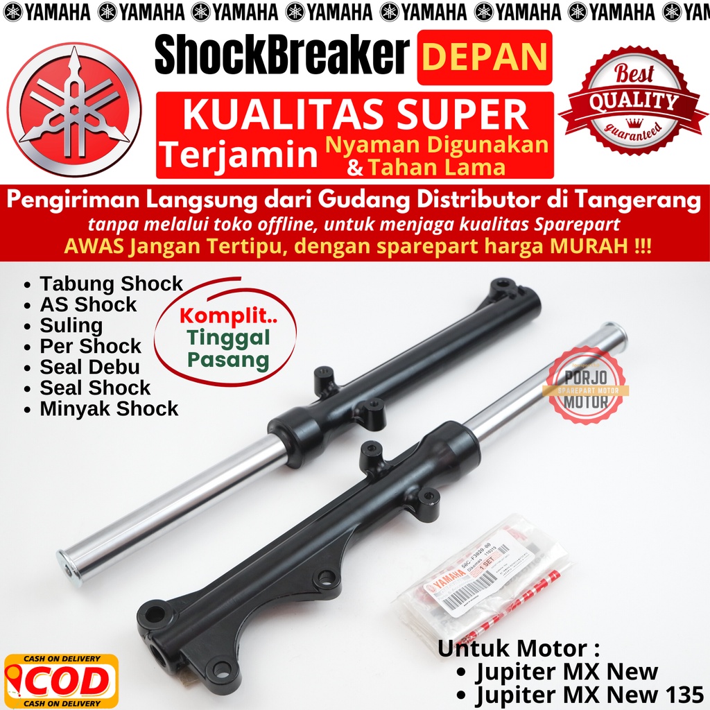 Jual Shockbreaker Depan Jupiter Mx New Shock Depan Jupiter Mx New