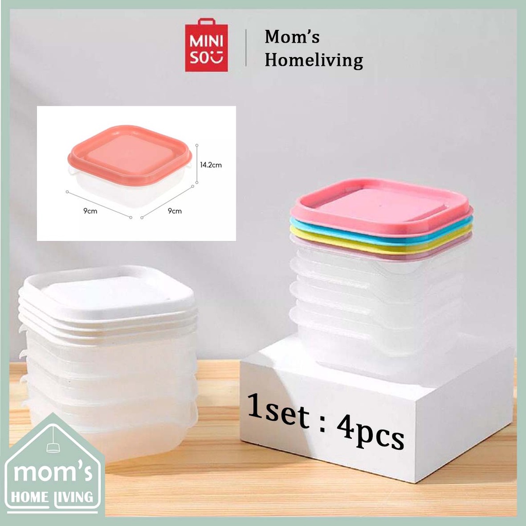 Jual Miniso Kotak Penyimpan Makanan Plastik Buah Storage Box Ml