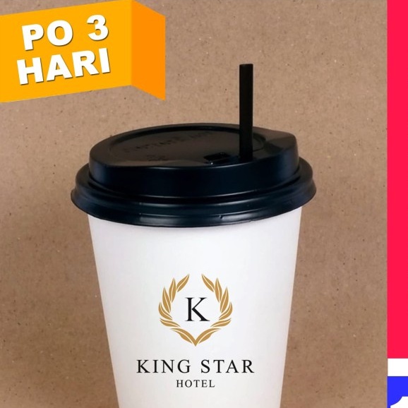 Jual Paper Cup Hot Cold Sablon Oz Po Hari Shopee Indonesia