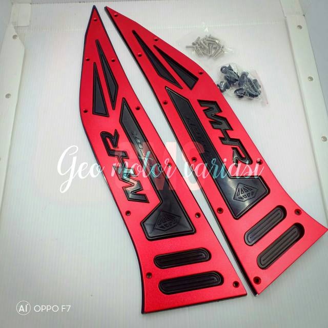 Jual Karpet Bordes Pijakan Yamaha Aerox 155 Old Black Diamond Shopee