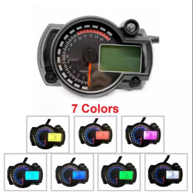 Jual Speedo Meter Koso Rx N Color Display Lcd Speedometer Tachometer