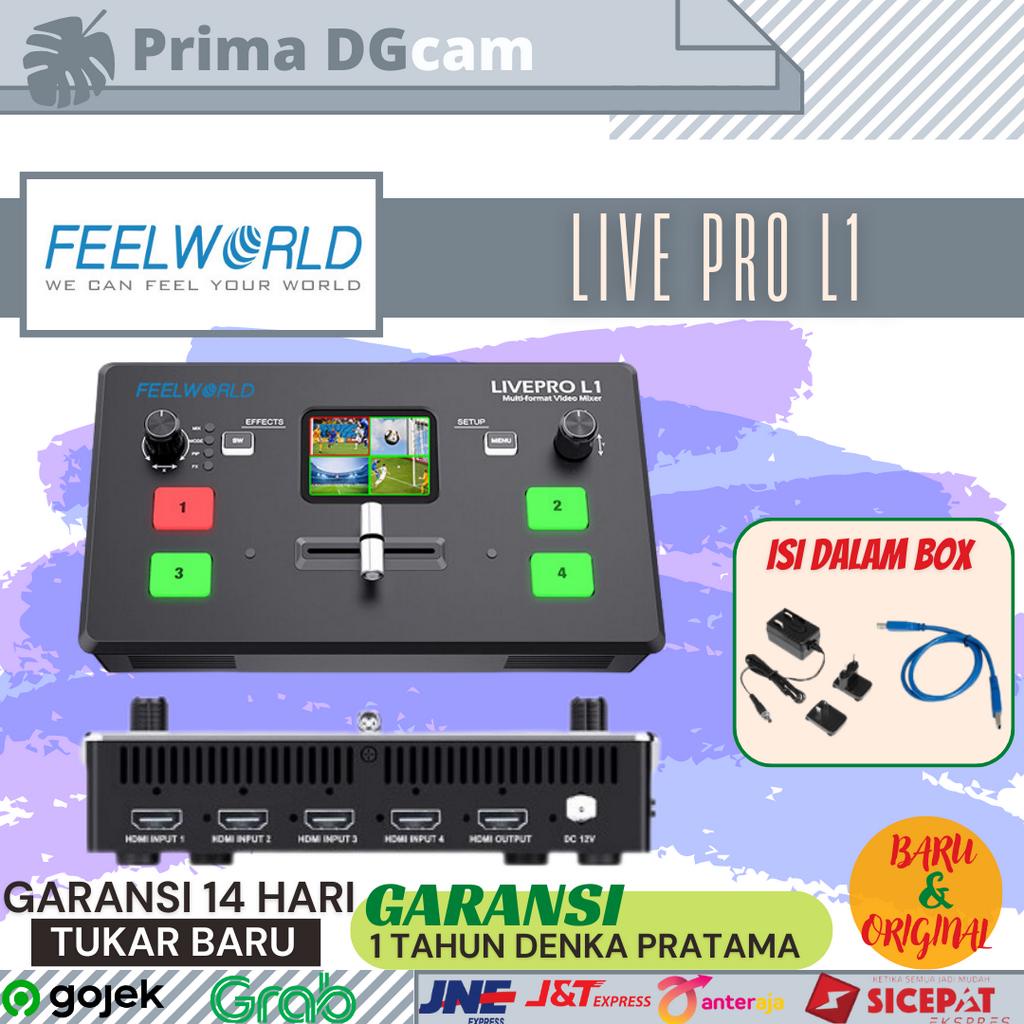 Jual FeelWorld LIVE PRO L1 Multi Format Mixer Switcher Shopee Indonesia