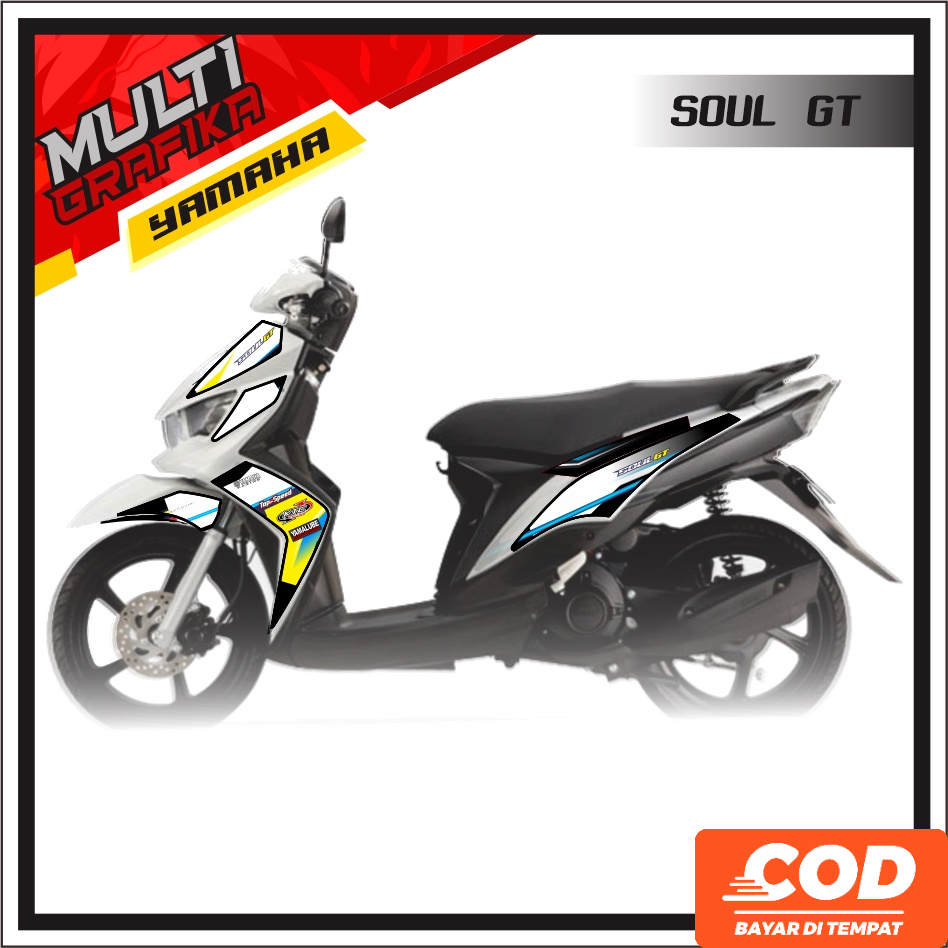 Jual Striping MIO SOUL GT Stiker Sticker Decal Motor Yamaha Soul Gt