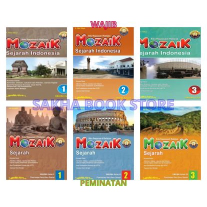 Jual BUKU MOZAIK SEJARAH INDONESIA PENGAYAAN PENILAIAN SMA 10 11 12