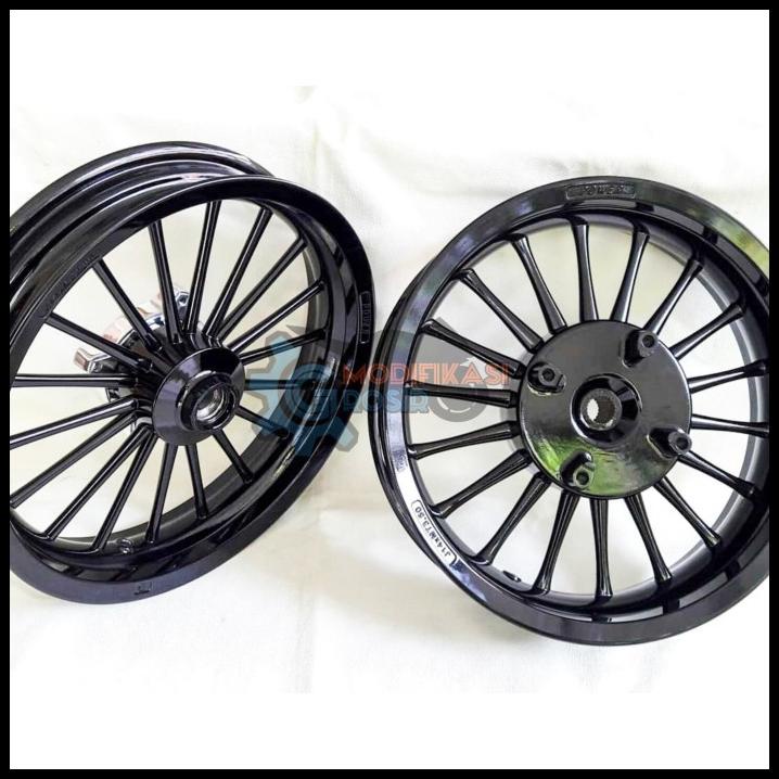 Jual Velg Racing Tapak Lebar Power Pcx New P Black Original