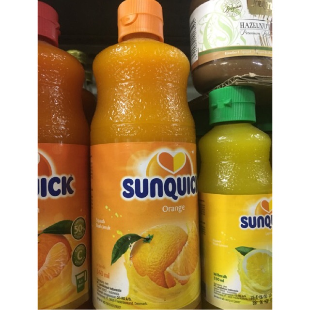 Jual SUNQUICK ORANGE DAN JERUK MANDARIN 840ml Shopee Indonesia