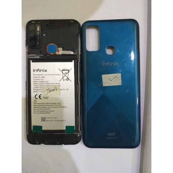 Jual Infinix Hot 9 Play Original Mesin Normal LCD Mati Batre Short