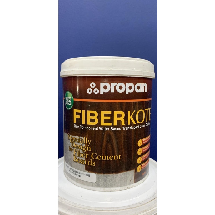 Jual CAT PELAPIS CAT PROPAN FIBERKOTE GRC LISPLANK CONWOOD 1LTR