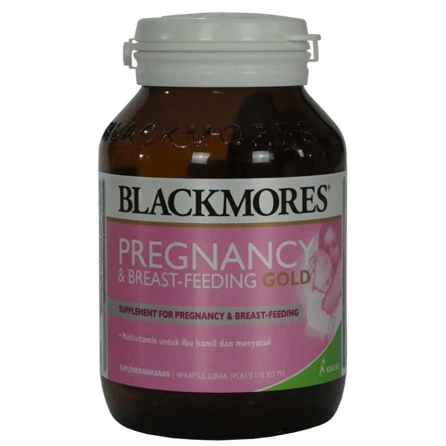 Jual Blackmores Pregnancy And Breastfeeding Gold 60 Kapsul BPOM HALAL