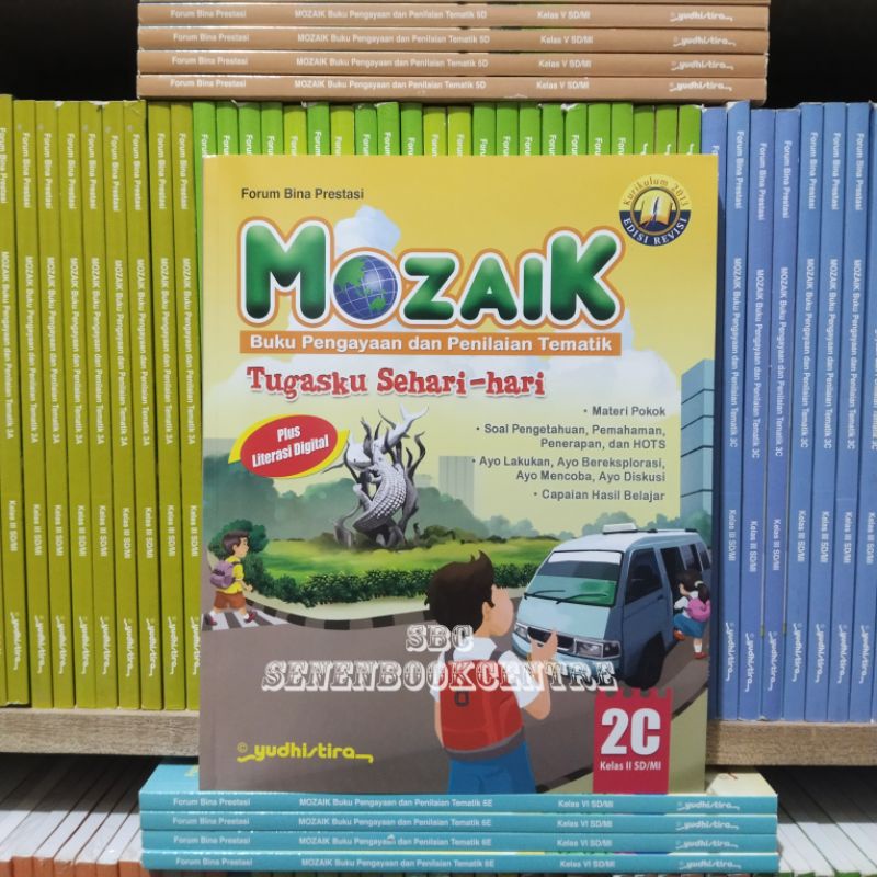 Jual Buku Mozaik A B C D Kelas Sd Mi K Revisi Yudhistira