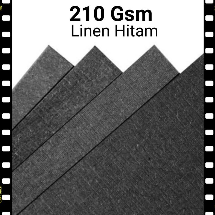 Jual Kertas Linen Hitam PUTIH UKURAN A2 A3 A4 F4 A5 DAN 109X79CM PLANO